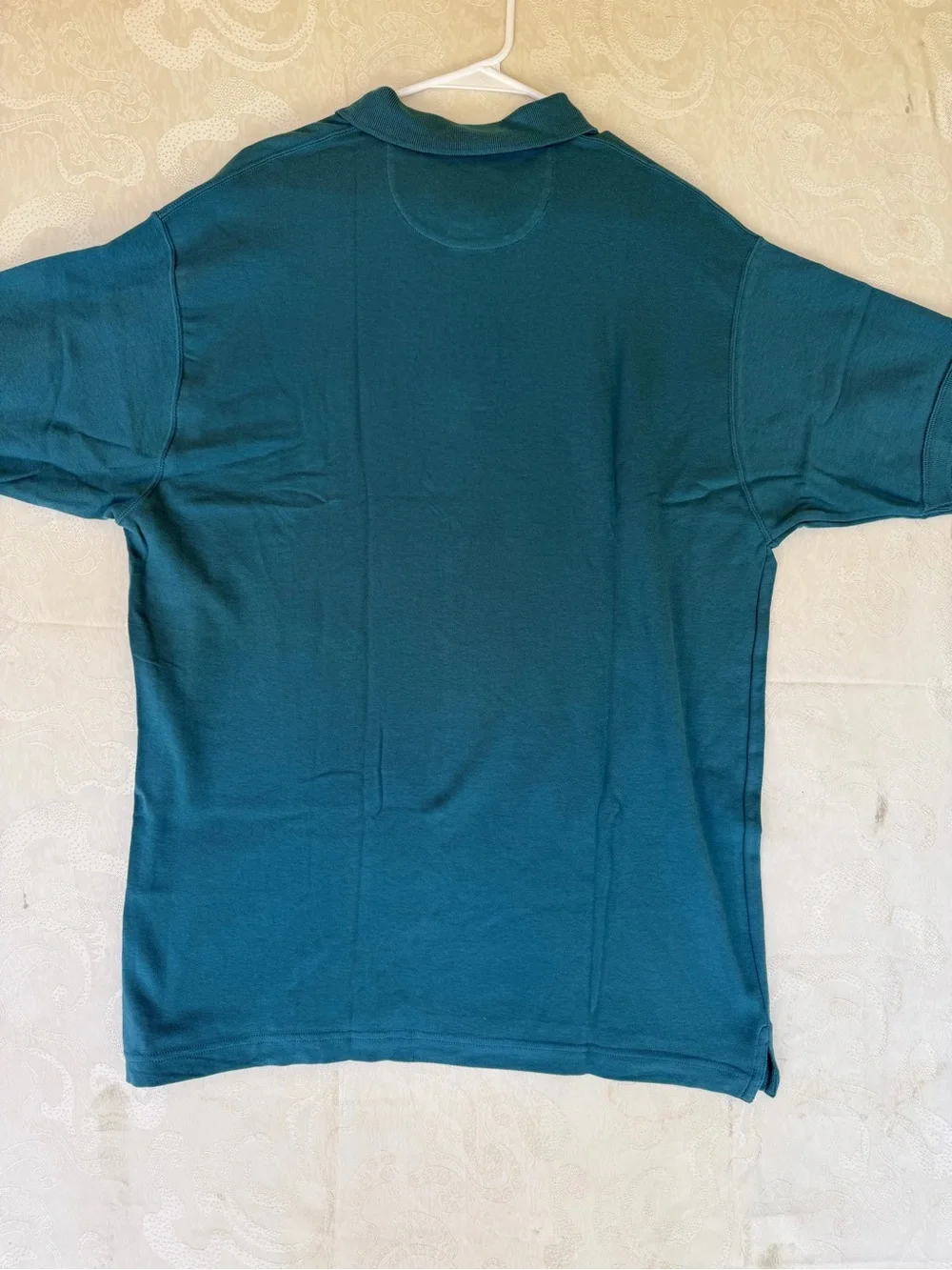 Vintage Chaps Ralph Lauren Teal Green Short-Sleeve Polo Shirt